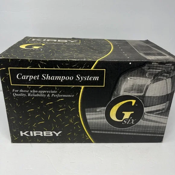 Kirby G Six G6 Carpet Complete Shampoo System Original Box Not Complete