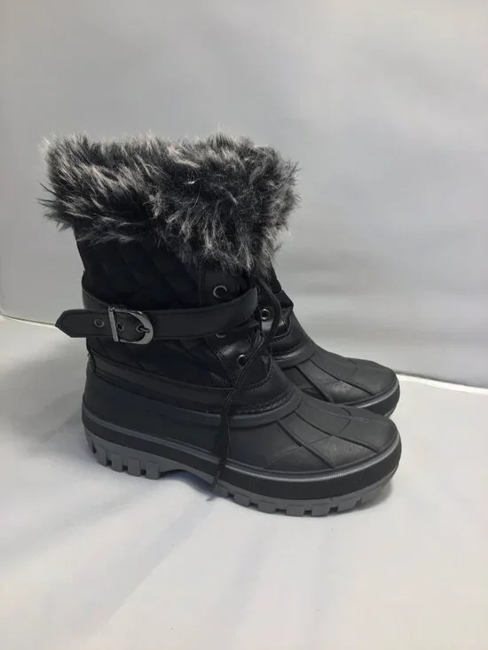 Dream Pairs Little Girl Weatherproof Rain, Snow Boots Size 1