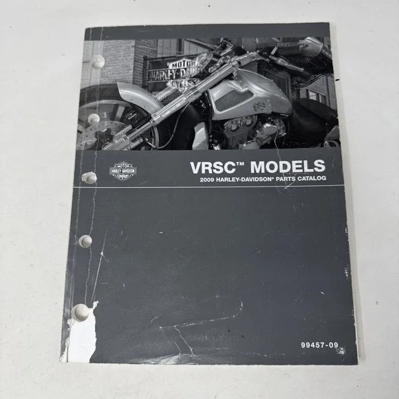 HARLEY DAVIDSON 2009 VRSC‎ MODELS PARTS CATALOG 99457-09