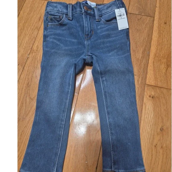 Old Navy Toddler Rockstar Jeggings Medium Wash Blue 360 Stretch 2T 785195-00-1
