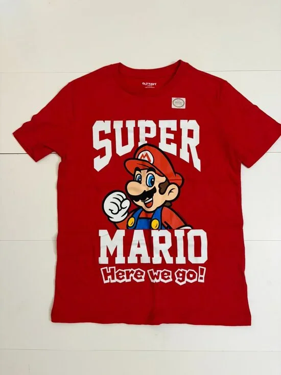 Boys large Super Mario t-shirt