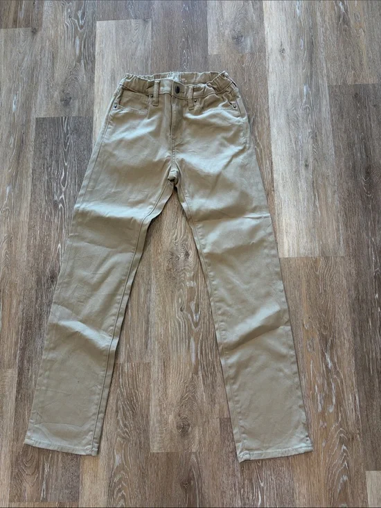 Old Navy Tan Straight-Leg Chinos