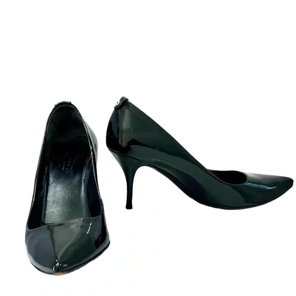 GUCCI BLACK PATENT LEATHER POINTY TOE 3