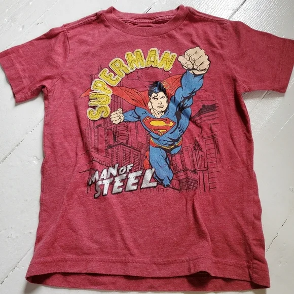 Old Navy Collectabilitees Boy's Superman Tee, Sz 5