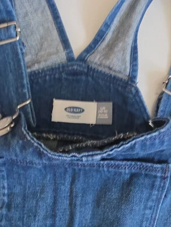 Old Navy Girls Jean Overalls size L ( 10-12 )