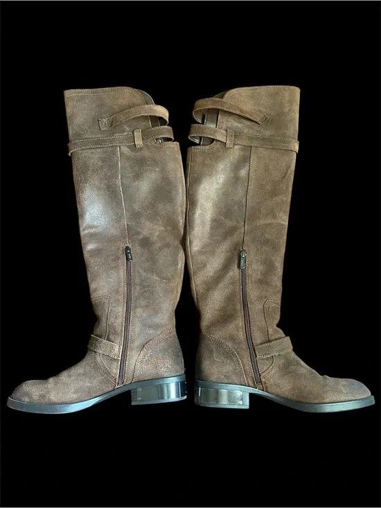 Circus by Sam Edelman Over-the-Knee Brown Suede Boots