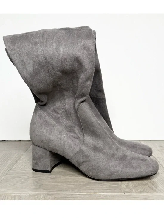 Marc Fisher Charlote Gray Over The Knee Boot 6 1/2 M
