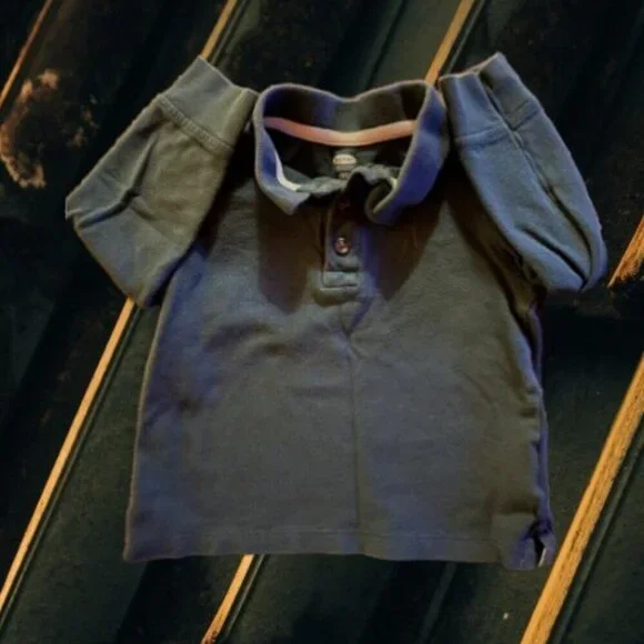 Old Navy Cotton Collar Hi-Low Shirt