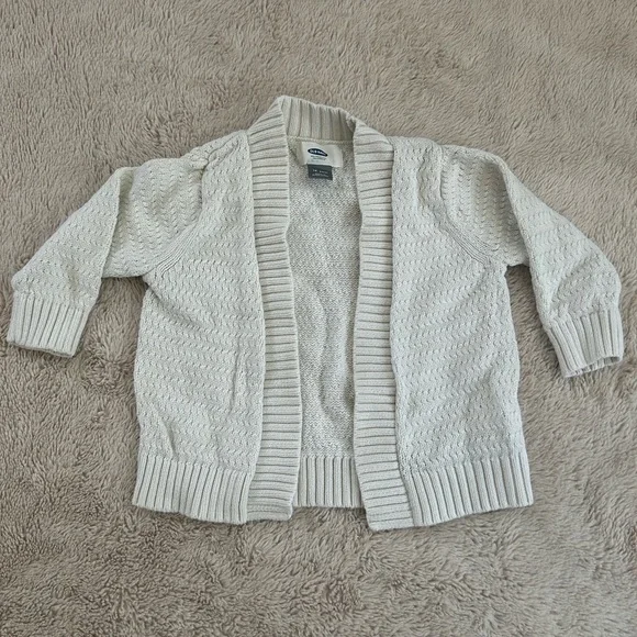 Old navy cream knit cardigan