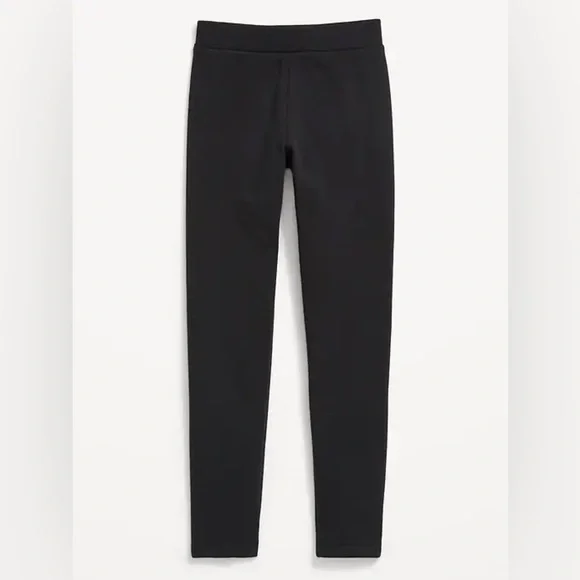 Old Navy High-Waisted Full-Length Fleece Leggings for Girls M (8)
