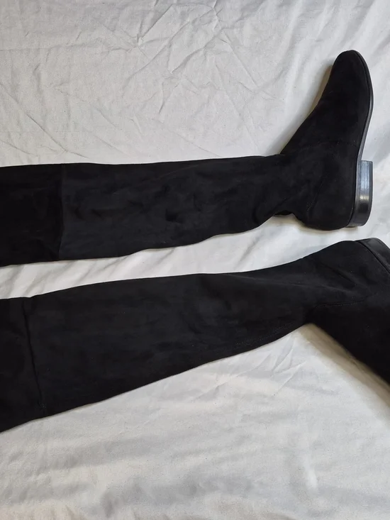 Gianni Bini Black Womens Dress Boots - Over The Knee