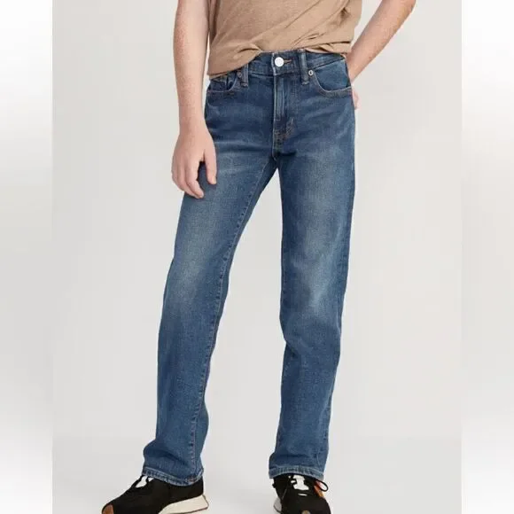 Take 50% OFF- Old Navy Straight Leg Jeans Boys, Size-12