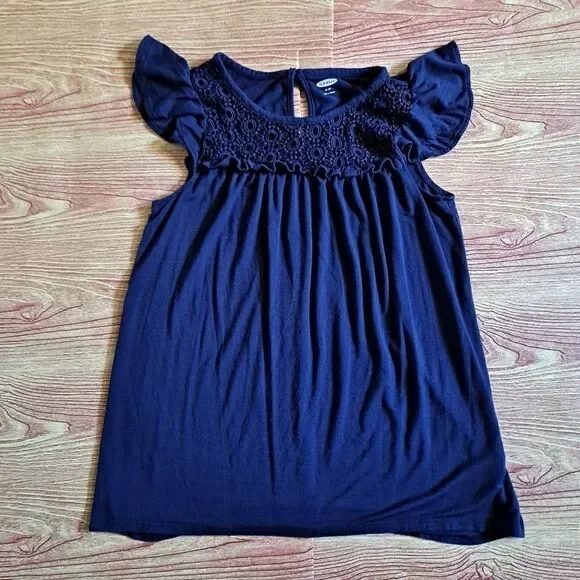 Old Navy Tunic Navy Blue 8 (Girls)