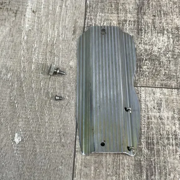 Original Singer 206k Sewing Machine Pin Striped Front Nose Cover Plate