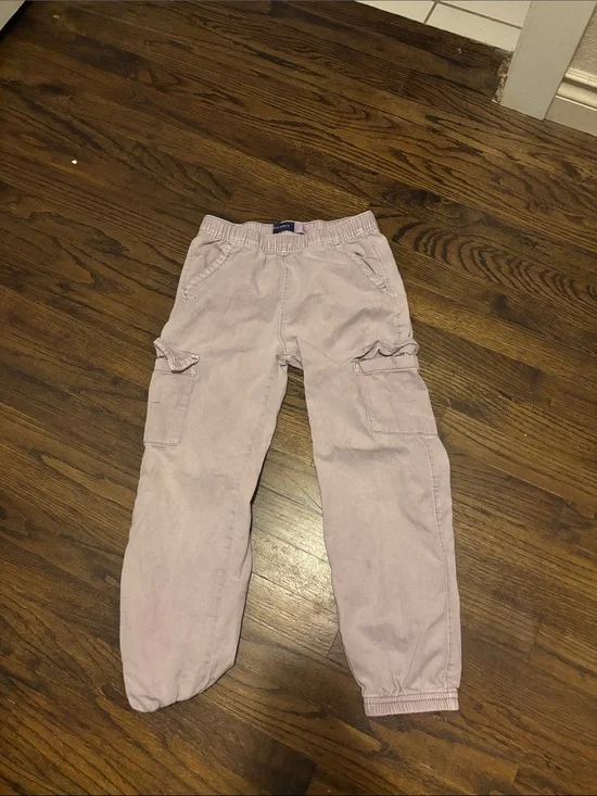 Old Navy Lavender Cargo Jogger Sweatpants