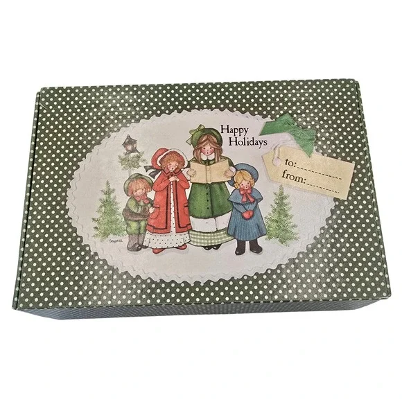 Vintage General Box Co. Christmas‎ Nestled Pencil Gift Box Set 3ct. NEW