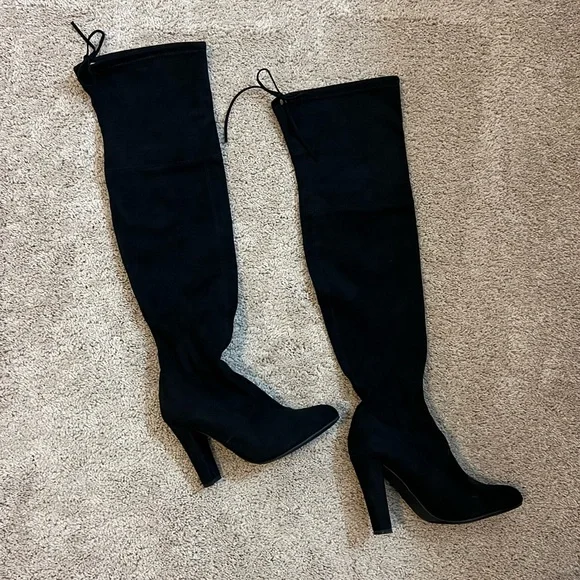 Steve Madden Suede Over the Knee Boots