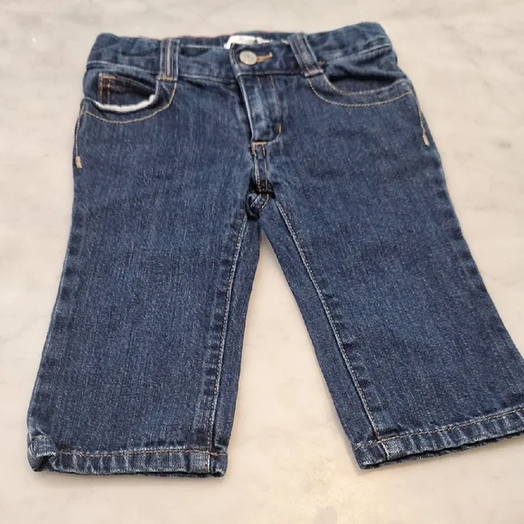 Old Navy 3T Girls Pull‎ on Stylish Blue Denim Jeans for Kids
