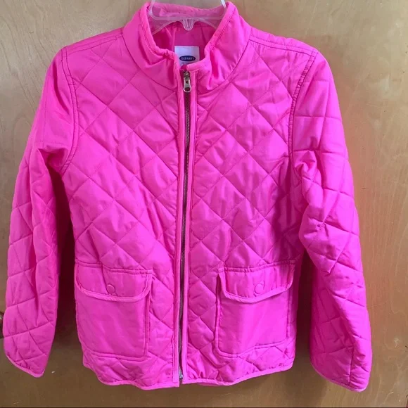Old navy pink quilted‎ jacket