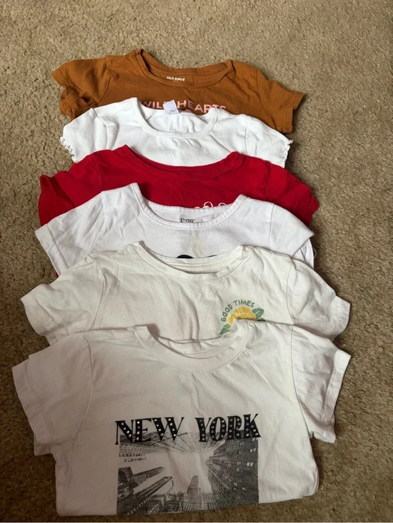 Lot of girls size 6-8 shirts