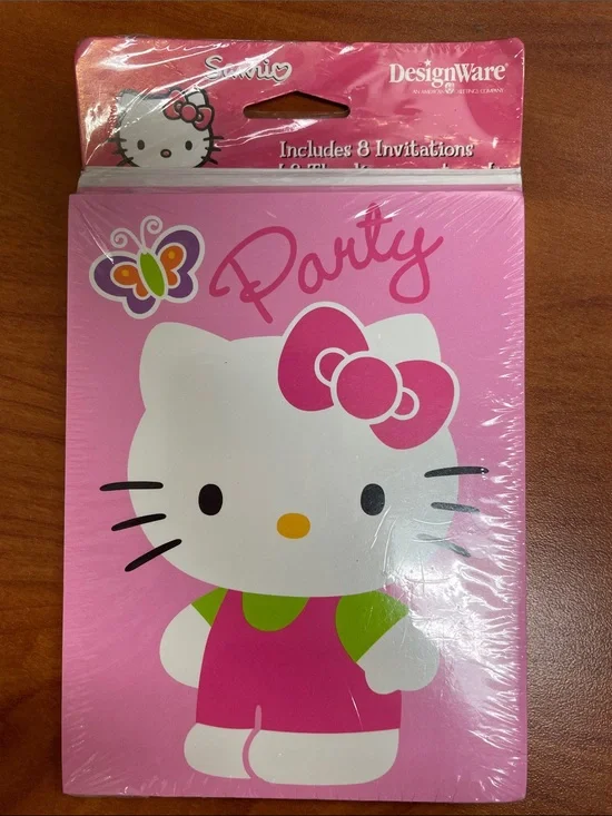 Hello Kitty invitations