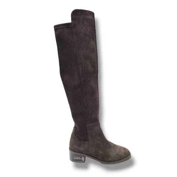 Blondo Sierra Over the Knee Boot Womens 5.5 Brown Waterproof Suede