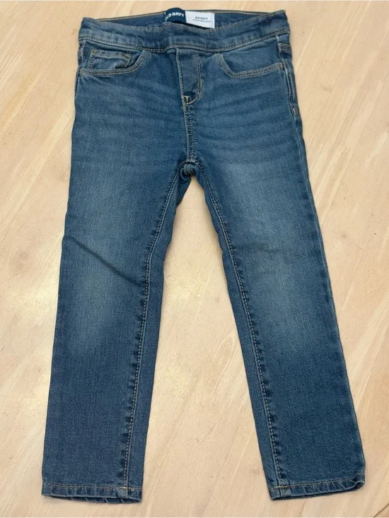 Old Navy Toddler Skinny Adjustable Waist Jeans NEVER WORN