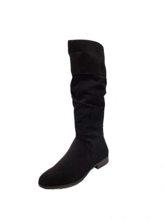 Style & Co. Black Over-the-Knee Stretch Riding Boot
