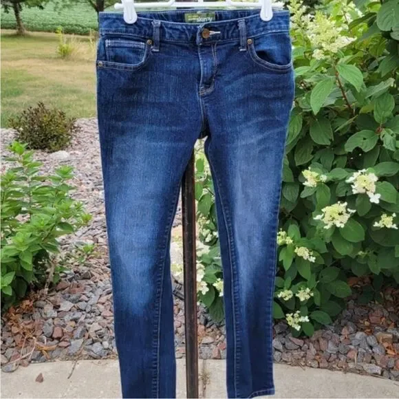 Old Navy Super Skinny Denim Blue Jeans Sz 12