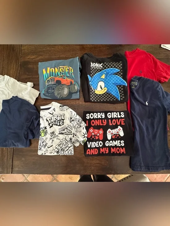 8 shirts for boys - size 8