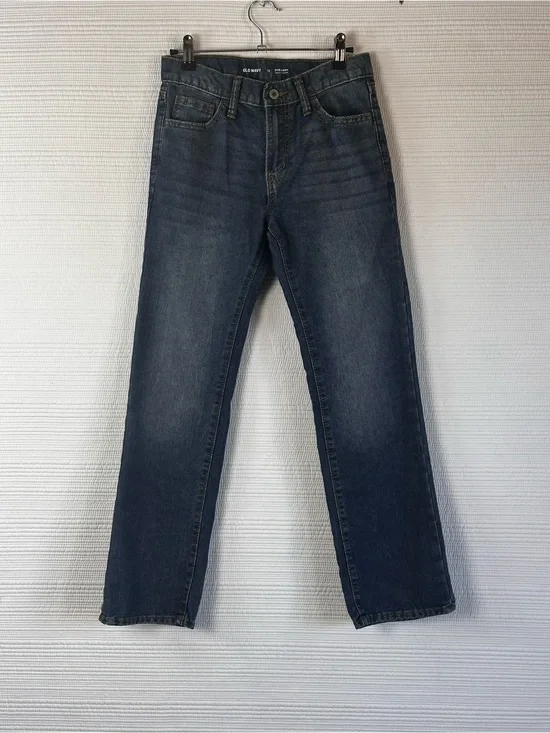 Old Navy Girls Size 12 Straight Leg Jeans Y2K 90s Casual Denim