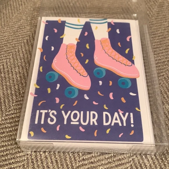 Hallmark Girl’s Rollerskating Birthday Cards