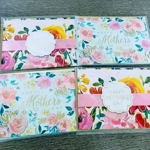 Happy Mother’s Day Lady Jayne Floral Greeting Cards Lot