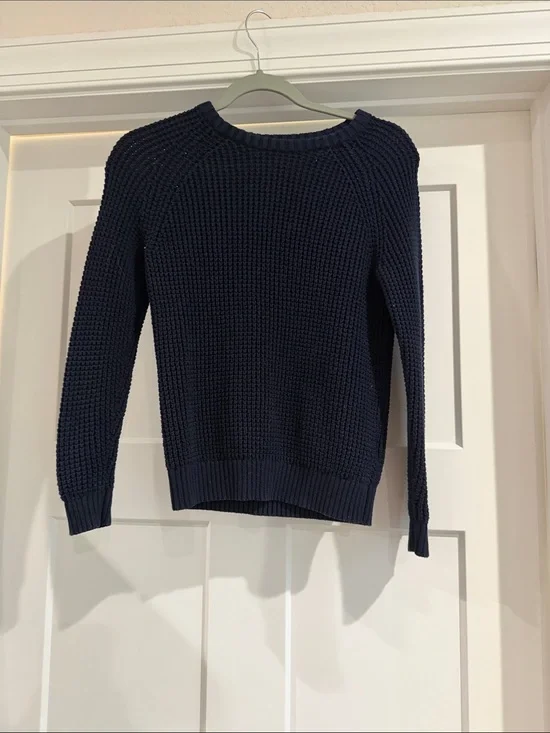 Old Navy Dark Navy Knit Crewneck Sweater