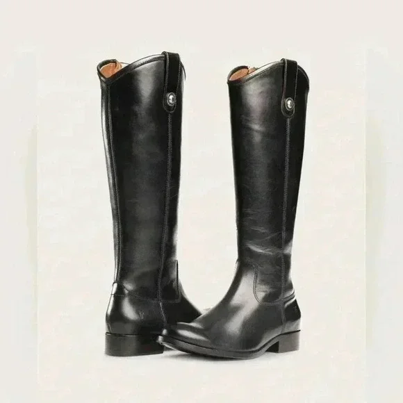 FRYE MELISSA‎ BUTTON INSIDE ZIP