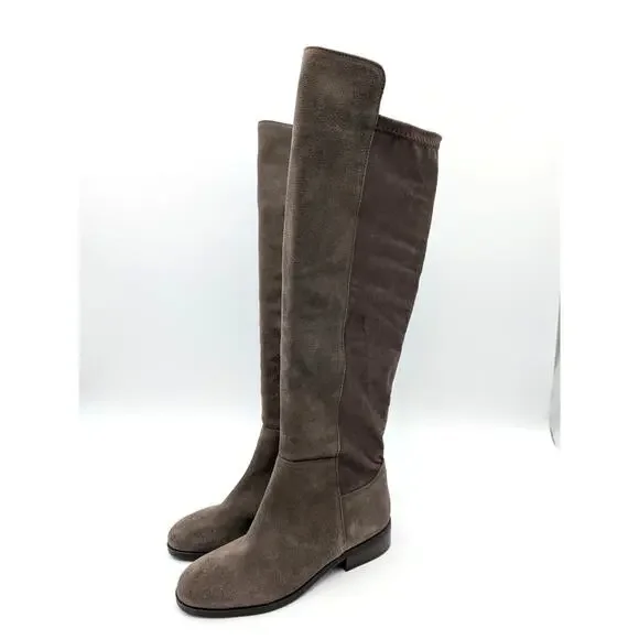 Lucky Brand Calypso Over the Knee Boots Women's Cappuccino Size US6M EU36.5