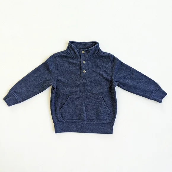 Old Navy 3T Navy Mock Neck Pullover