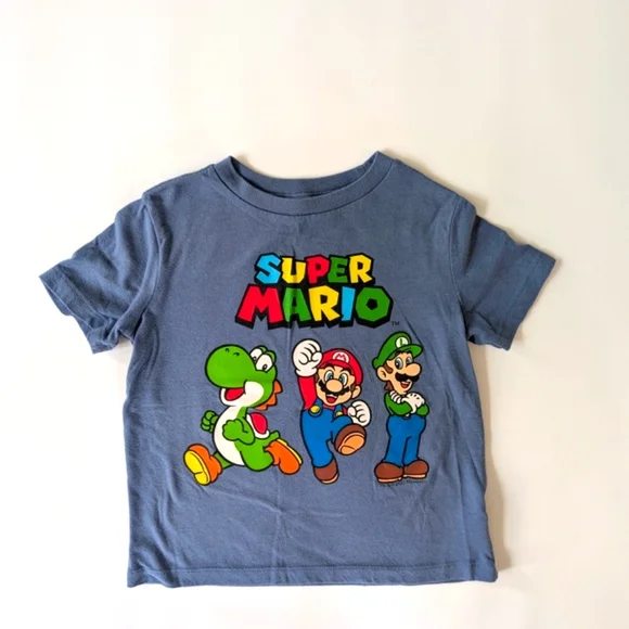 Old Navy Super Mario Short Sleeve Tee
