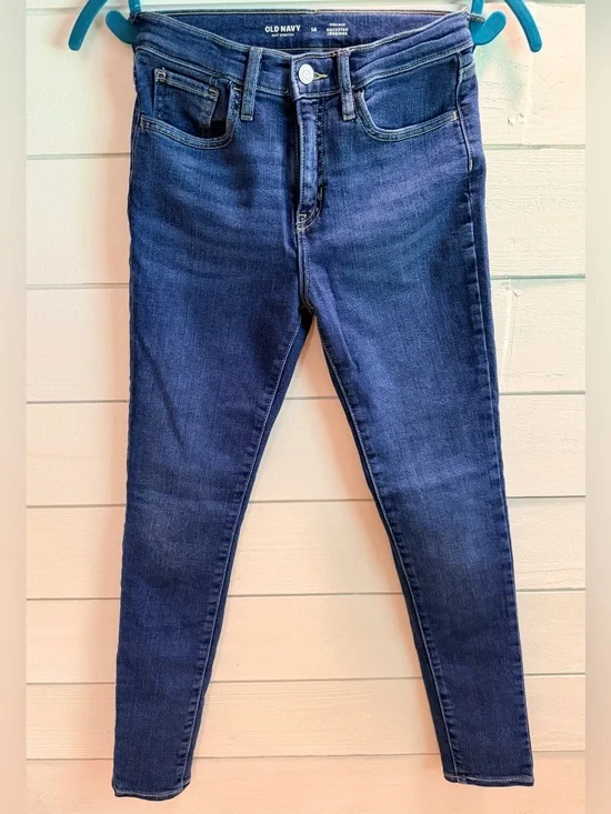 Old Navy Dark Blue Skinny Jeans for Kids