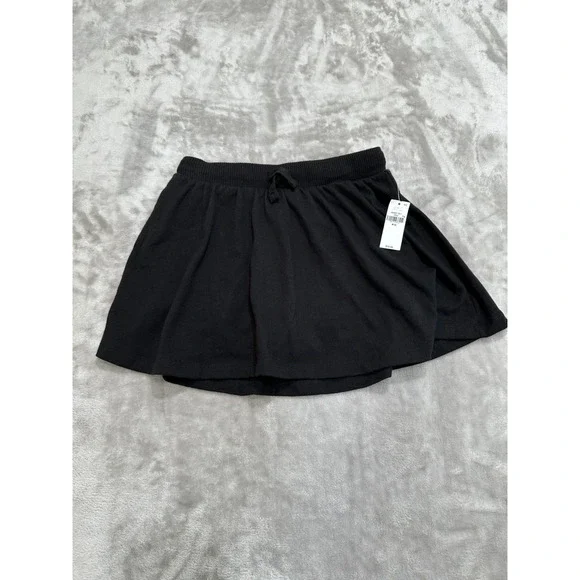 Old Navy Black Athletic Skort With Built In Shorts‎ Girl's Youth Size M (8) NWT