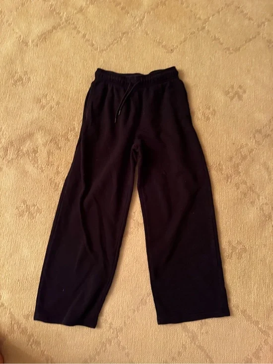Old Navy Kids Black Wide-Leg Joggers