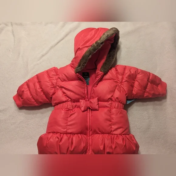 Old Navy 6-12 months Puffer Jacket Hot Pink