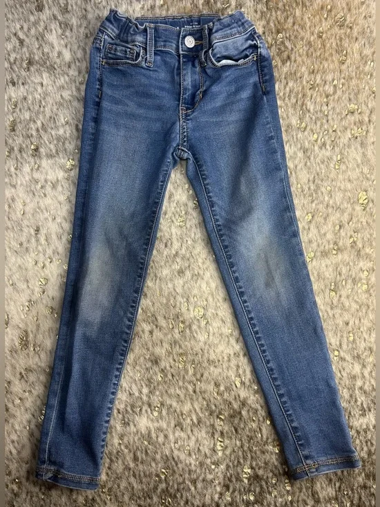 5 for $25🔥Old Navy Adjustable Waist Rockstar Super Skinny Jeans Girls Size 6‎
