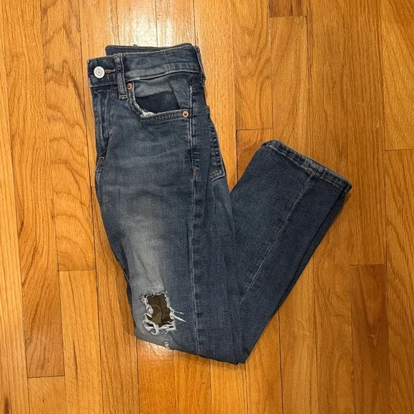 Old Navy Kids Dark Blue Skinny Jeans Size 8