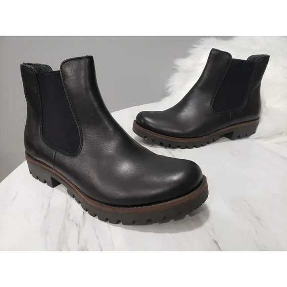 NEW RIEKER Women's 78578-25 PAYTON Side-Zip Chelsea Ankle Boots Size EU 41
