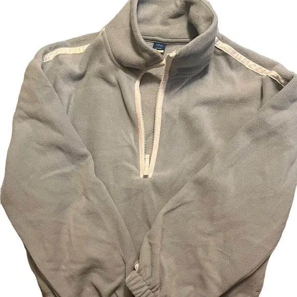 Old Navy Light Blue Quarter-Zip Fleece Sweater