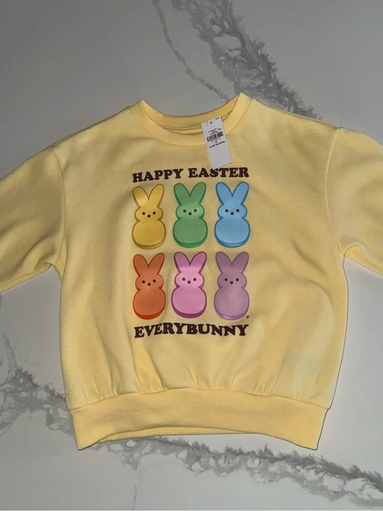 Old Navy Girls’ Easter Peeps Sweatshirt Size 5