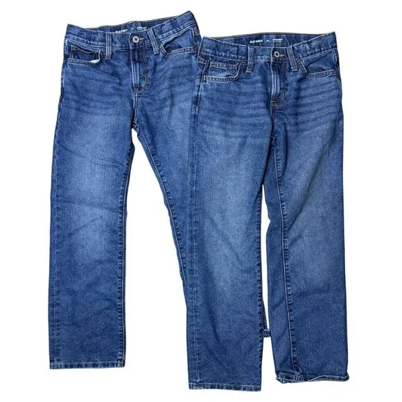 Old Navy Jeans Boys Size 10 Straight Leg Bundle