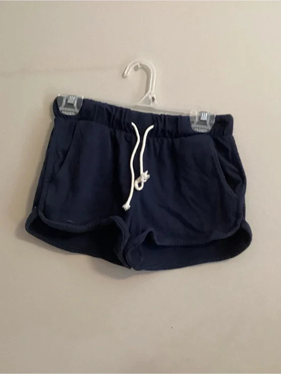 Old Navy Navy Athletic Drawstring Shorts