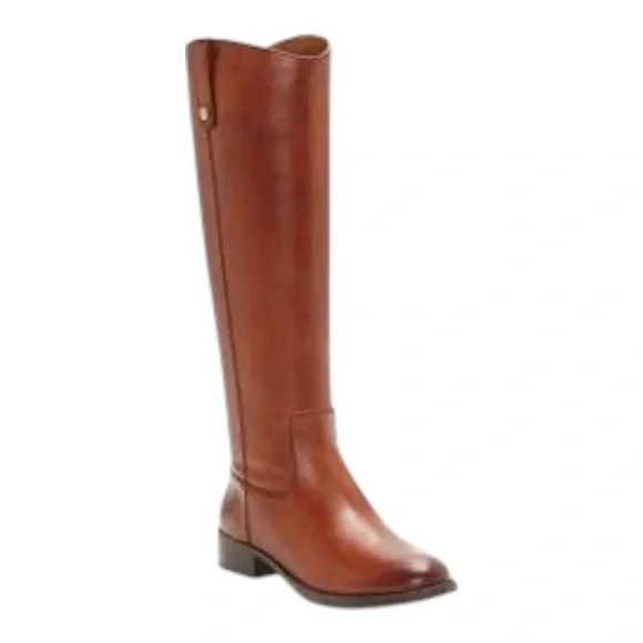 I.N.C. International Concepts Fawne Leather Knee High Boots